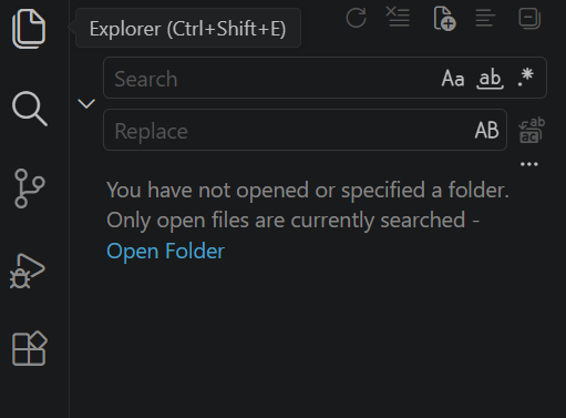 VS Code Search